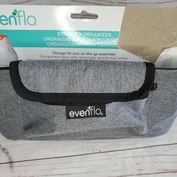 Evenflo 630433 Universal Stroller Organizer - Grey Melange - Picture 2 of 11